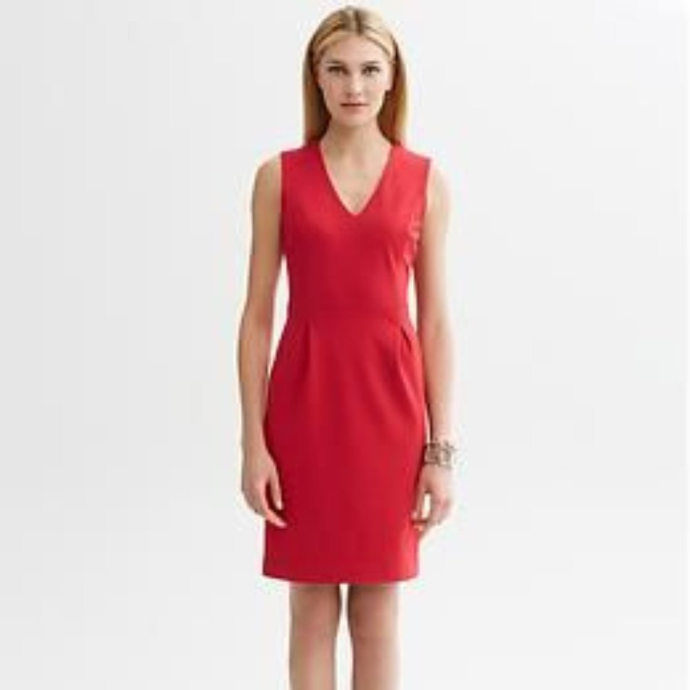 Banana Republic red dress